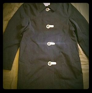 Michael Kors Rain Jacket with Silver Hardware